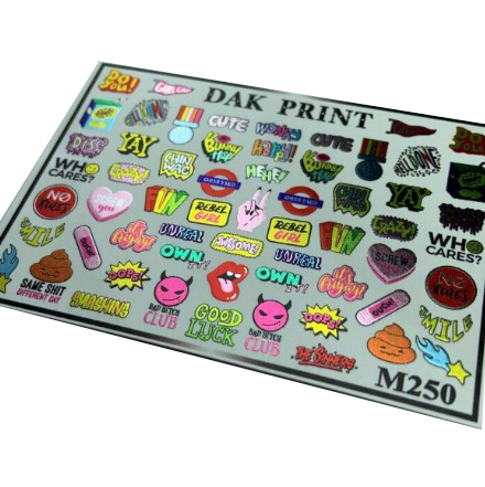 

Набор Dak Print Слайдер-дизайн №M250, 2 шт.