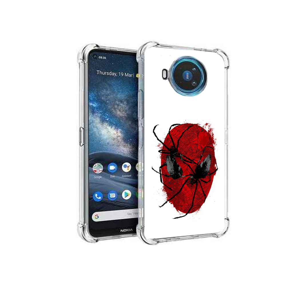 

Чехол MyPads Tocco для Nokia X100 человек паук (PT227057.109.673), Прозрачный, Tocco