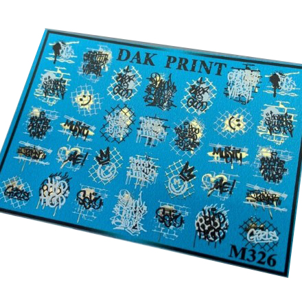 

Набор Dak Print Слайдер-дизайн №M326, 2 шт.