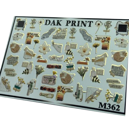

Набор Dak Print Слайдер-дизайн №M362, 2 шт.