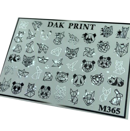 

Набор Dak Print Слайдер-дизайн №M365, 2 шт.