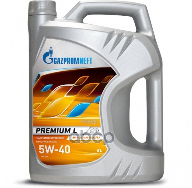 

Моторное масло Gazpromneft Premium L 5w40 5л