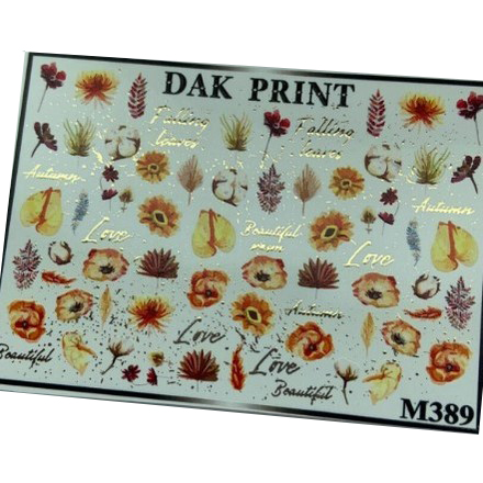 

Набор Dak Print Слайдер-дизайн №M389, 2 шт.