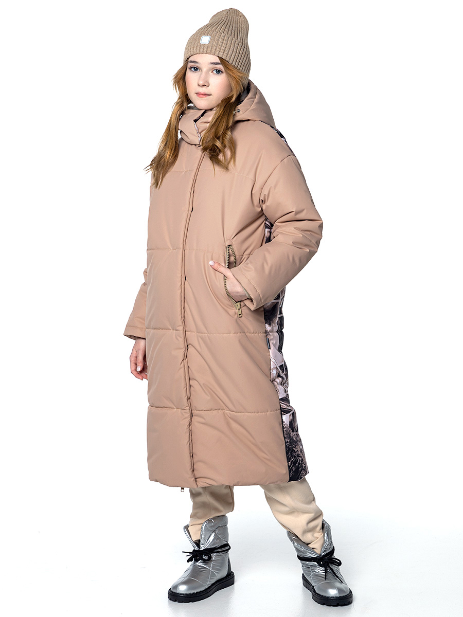 

Пальто детское NIKASTYLE 6з3224, миндаль/беж, 128, Коричневый;бежевый, 6з3224