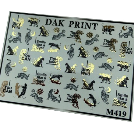 

Набор Dak Print Слайдер-дизайн №M419, 2 шт.