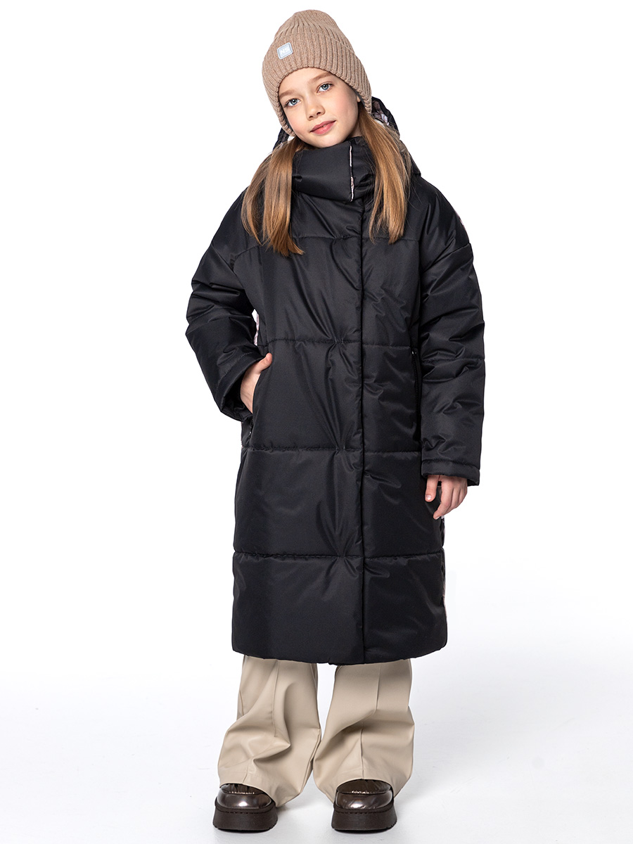 

Пальто детское NIKASTYLE 6з3224, черный, 146, 6з3224