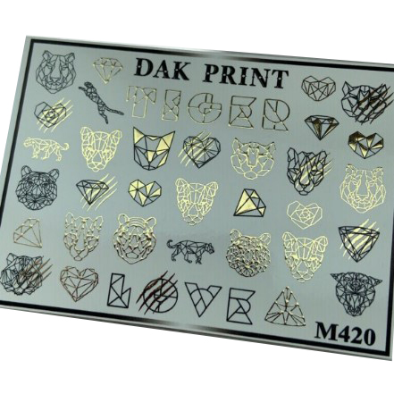 

Набор Dak Print Слайдер-дизайн №M420, 2 шт.