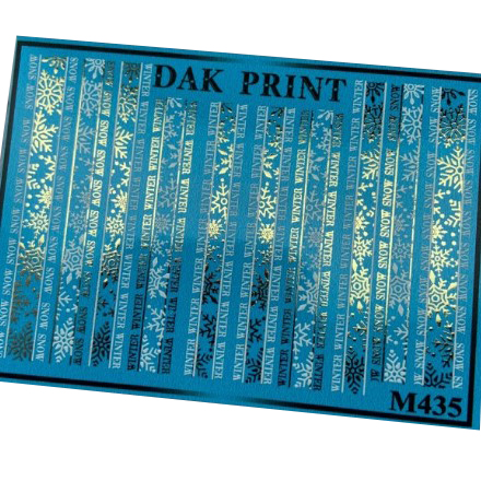 

Набор Dak Print Слайдер-дизайн №M435, 2 шт.