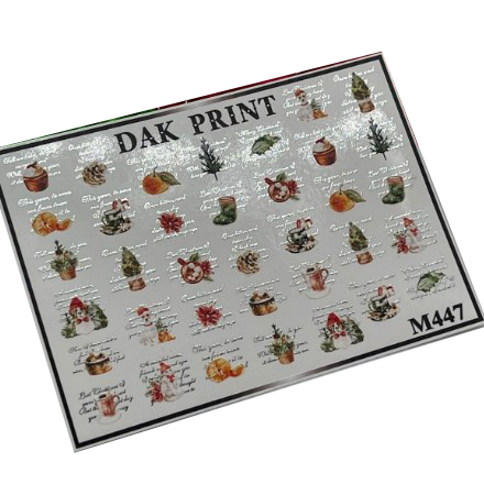 

Набор Dak Print Слайдер-дизайн №M447, 2 шт.