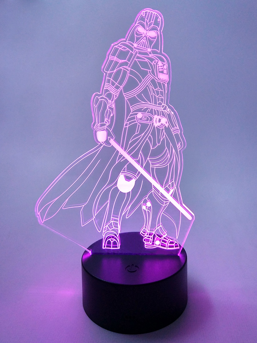 Настольный 3D светильник StarFriend ночник Звездные войны Дарт Вейдер Star Wars 22,5 см
