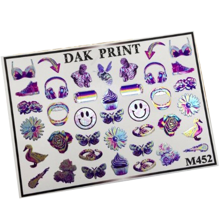 

Набор Dak Print Слайдер-дизайн №M452, 2 шт.