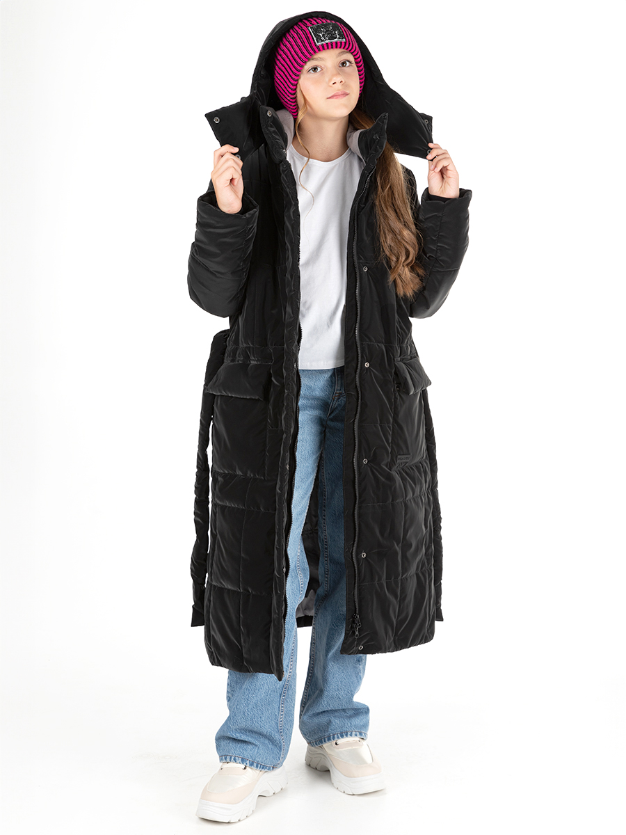 

Пальто детское NIKASTYLE 6з9024, черный, 164, 6з9024