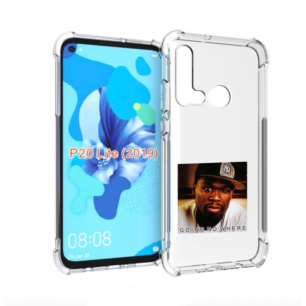 

Чехол бампер MyPads 50 Cent - Going No Where для Huawei P20 Lite, Прозрачный, Tocco