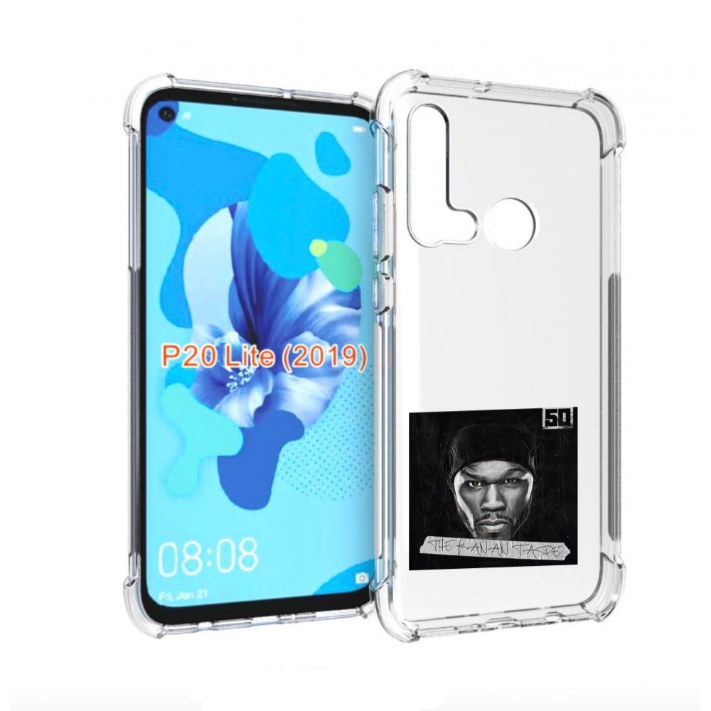 

Чехол бампер MyPads 50 Cent - The Kanan Tape для Huawei P20 Lite, Прозрачный, Tocco
