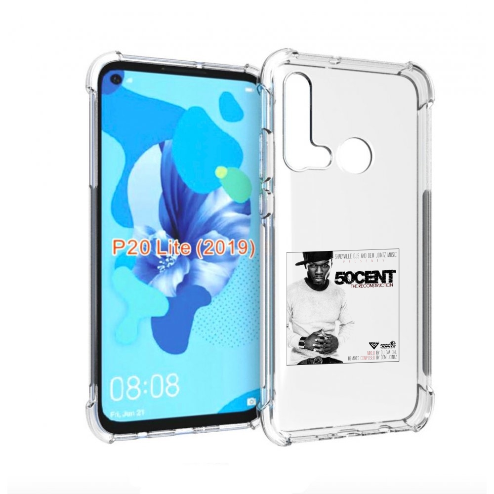 

Чехол бампер MyPads 50 Cent - The Reconstruction для Huawei P20, Прозрачный, Tocco