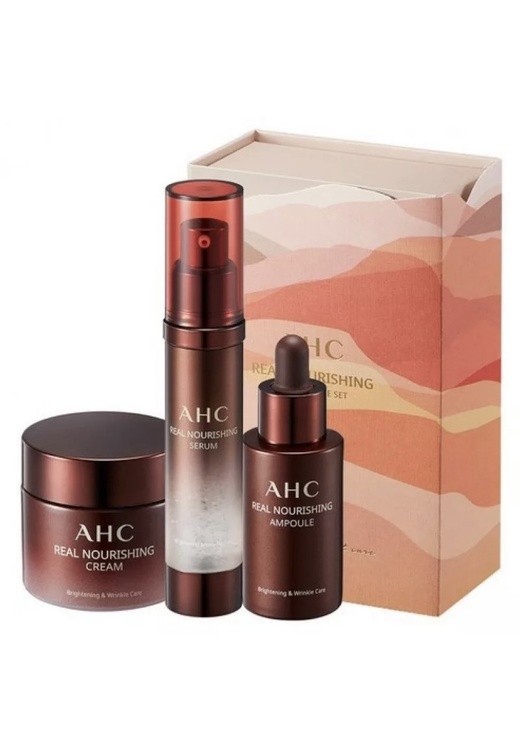 

AHC Набор антивозрастной против морщин REAL NOURISHING SPECIAL CARE SET(3PCS
