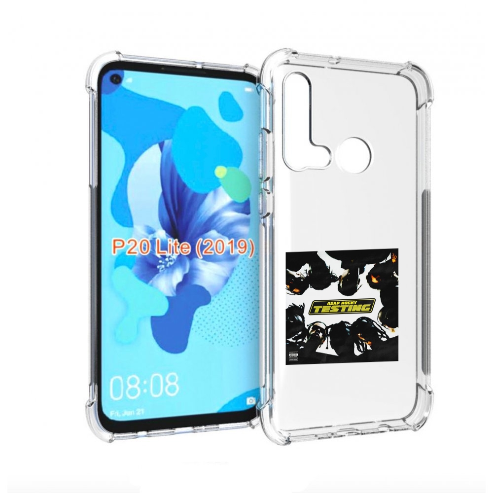 

Чехол Бампер Mypads Asap Rocky - Testing Для Huawei P20 Lite (20, Прозрачный, Tocco