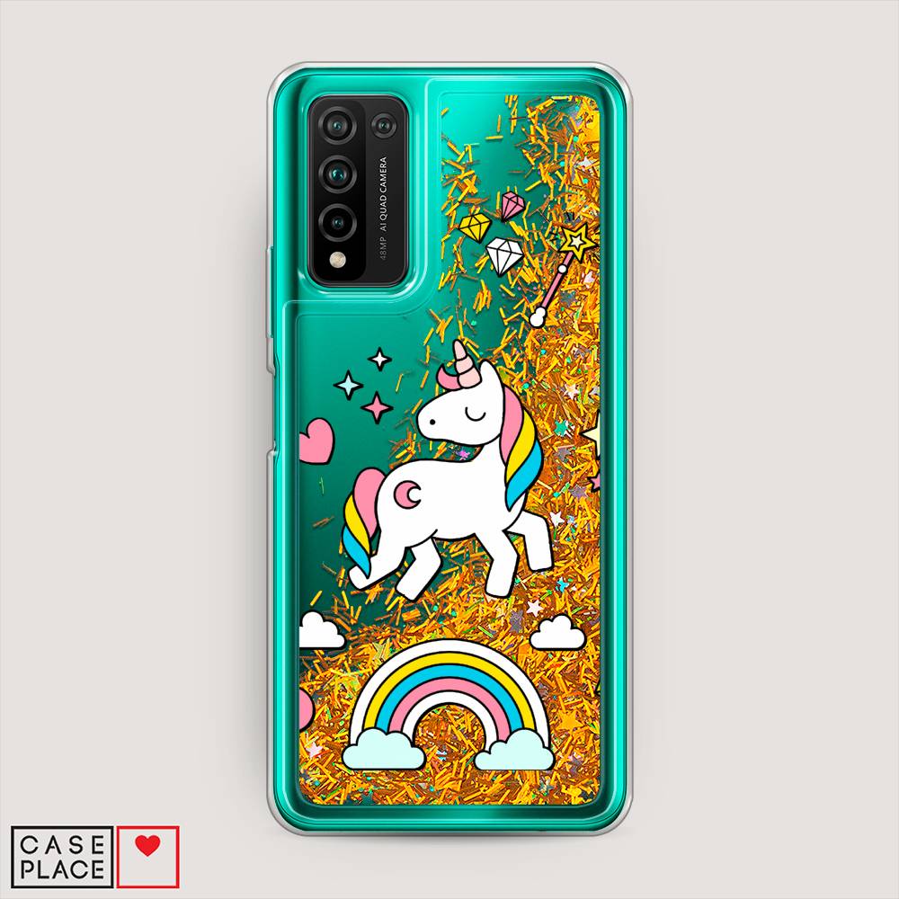 

Чехол Awog на Honor 10X Lite "Принцесса единорог", Белый;разноцветный, 6104690-1