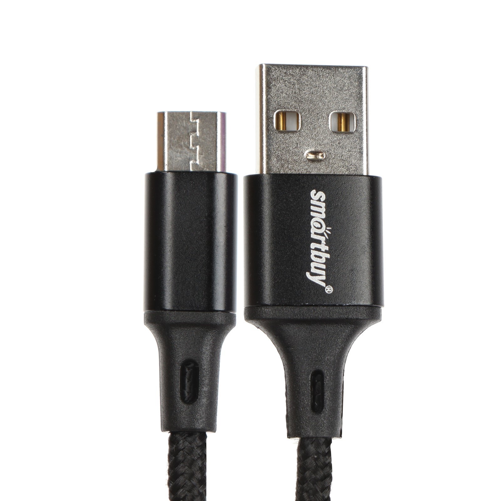 Кабель SmartBuy S14 micro USB - USB 1м, черный