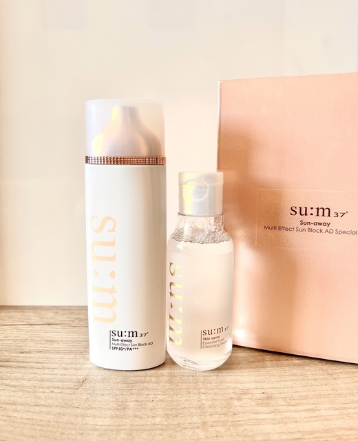 

Солнцезащитный крем SU:M37 SPF 50+PA +++100мл Multi Effect Sun Block AD