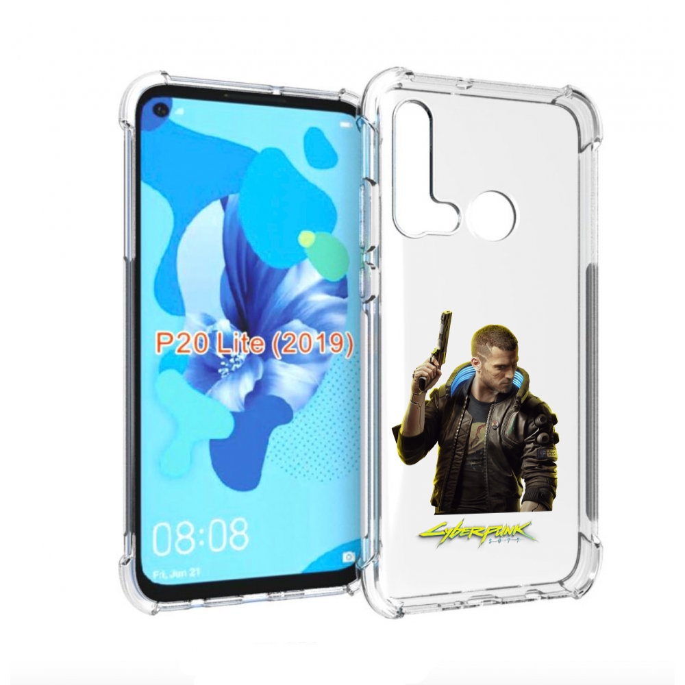

Чехол бампер MyPads Cyberpunk-2077 для Huawei P20 Lite (2019), Прозрачный, Tocco