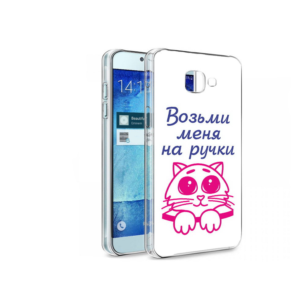 

Чехол MyPads Tocco для Samsung Galaxy A8 мяу, Tocco