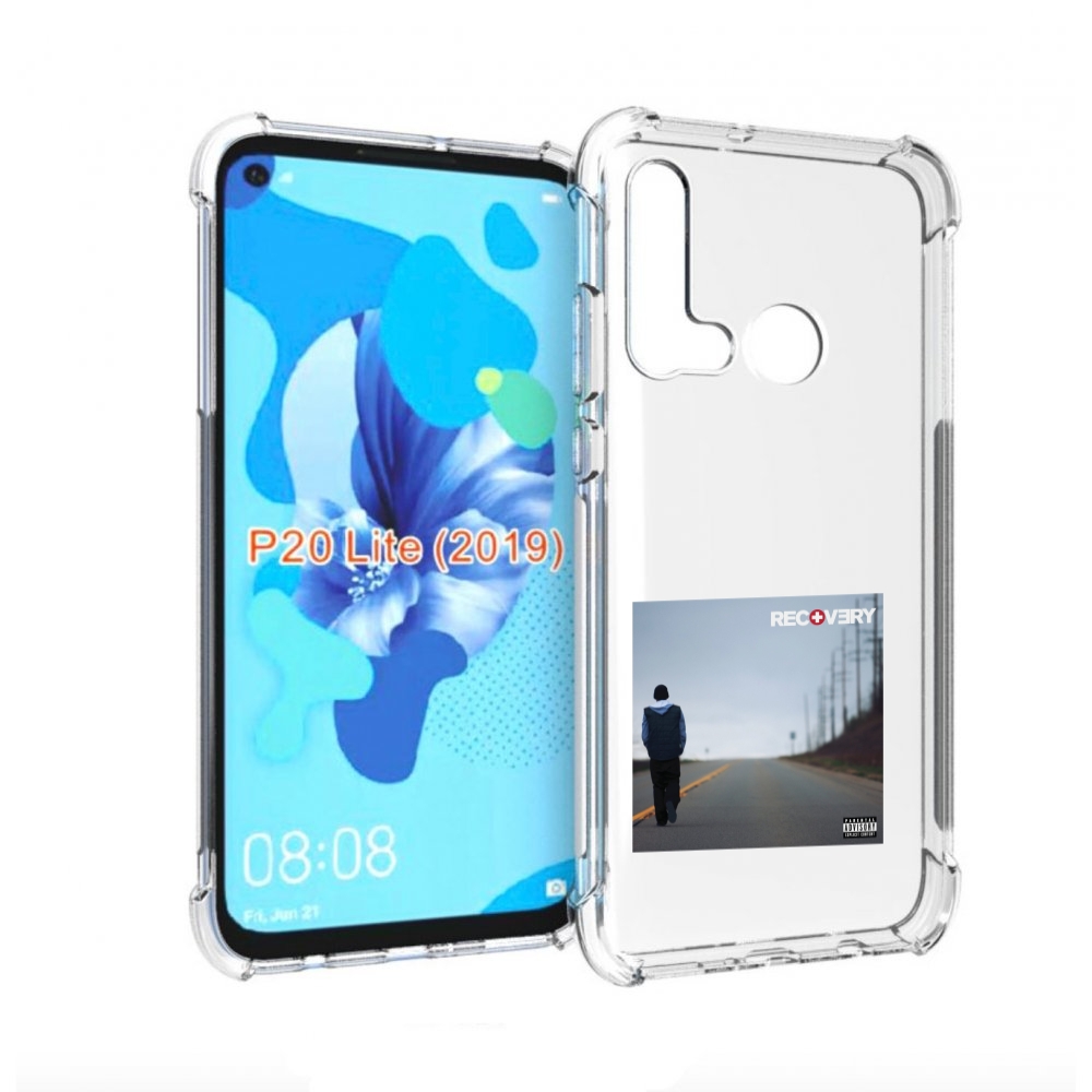 

Чехол Бампер Mypads Eminem Recovery Для Huawei P20 Lite (2019), Прозрачный, Tocco