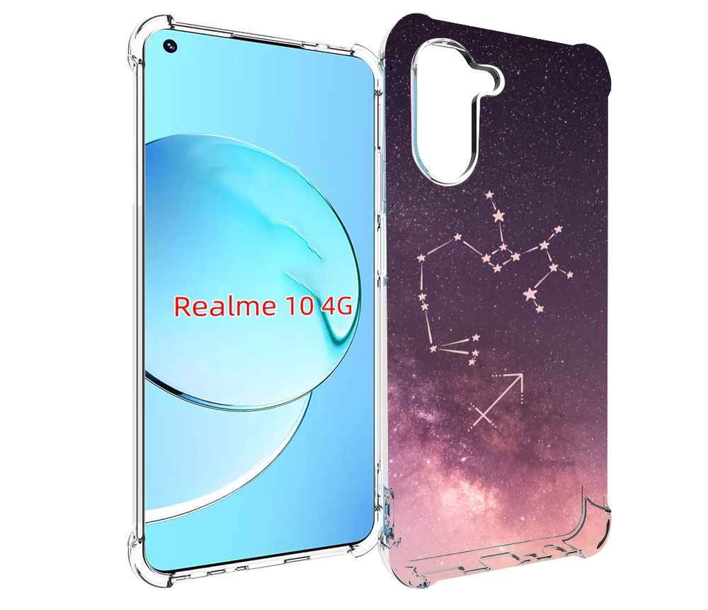 

Чехол MyPads знак-зодиака-стрелец-2 для Realme 10, Прозрачный, Tocco