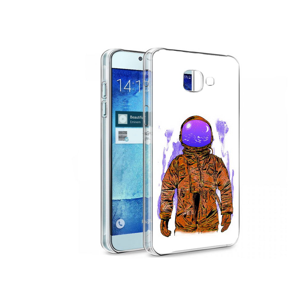 

Чехол MyPads Tocco для Samsung Galaxy A8 нарисованный мужчина в скафандре, Tocco