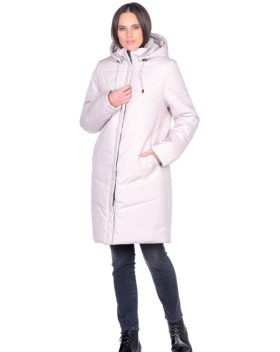 

Куртка женская Maritta 24-3005-10 бежевая 38 EU, 24-3005-10