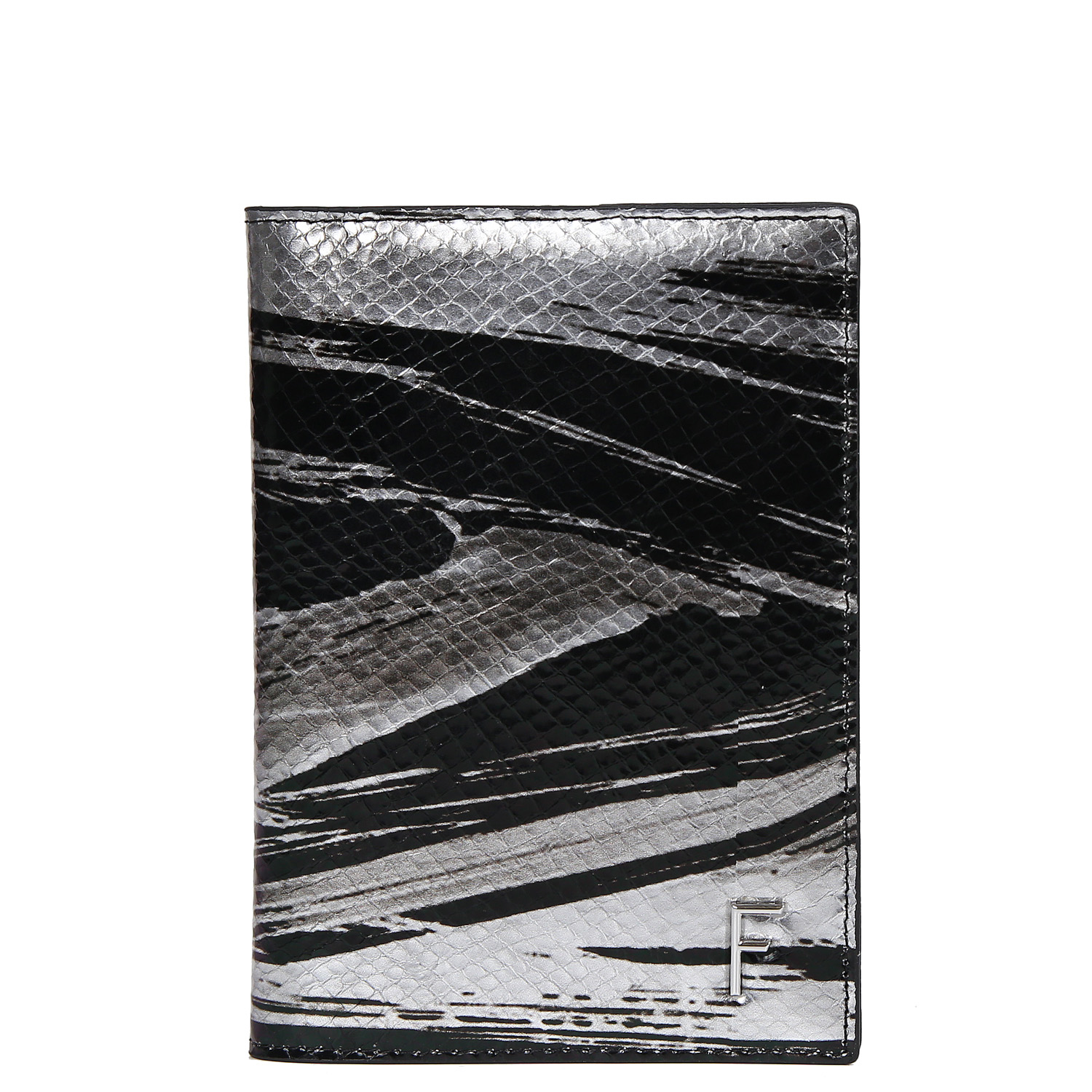 Обложка для автодокументов женская FABRETTI 54019MPpython-42, серебряный