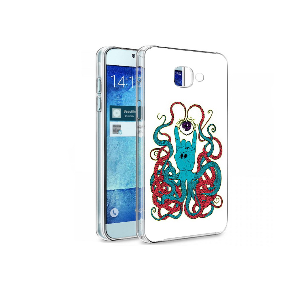 

Чехол MyPads Tocco для Samsung Galaxy A8 осьминог-рука абстракция, Tocco