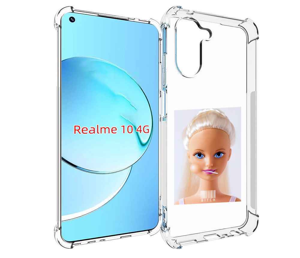 

Чехол MyPads барби для Realme 10, Прозрачный, Tocco