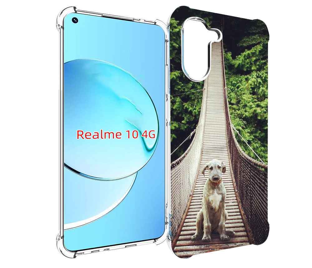 

Чехол MyPads ирландскии волкодав для Realme 10, Прозрачный, Tocco