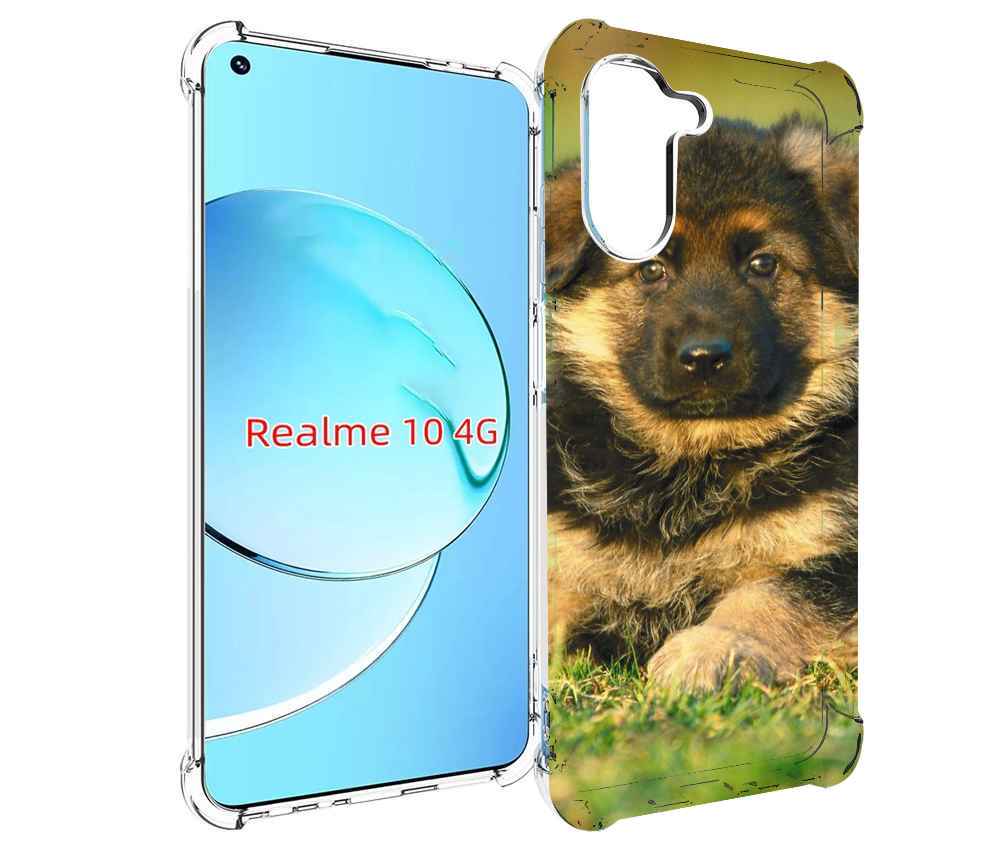 

Чехол MyPads кавказская овчарка для Realme 10, Прозрачный, Tocco
