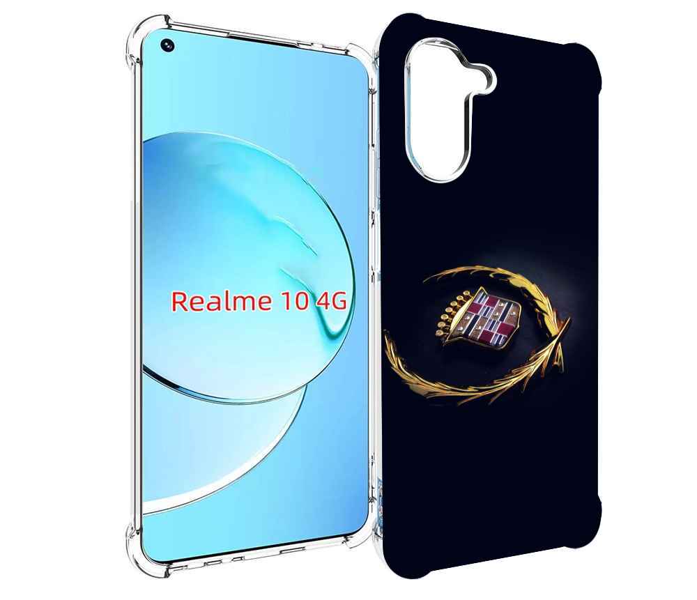 

Чехол Mypads Cadillac 2 Для Realme 10, Прозрачный, Tocco