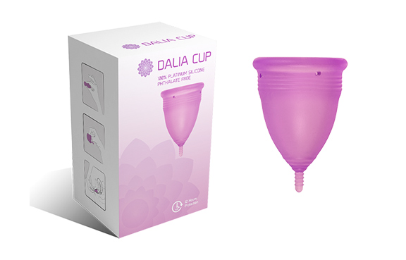 

Чаша менструальная Adrien Lastic многоразовая среднего размера Dalia cup, Чаша менструальная многоразовая среднего размера 30553 / Dalia cup