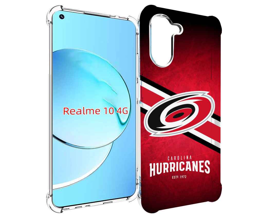 

Чехол MyPads каролина харрикеинс мужской для Realme 10, Прозрачный, Tocco
