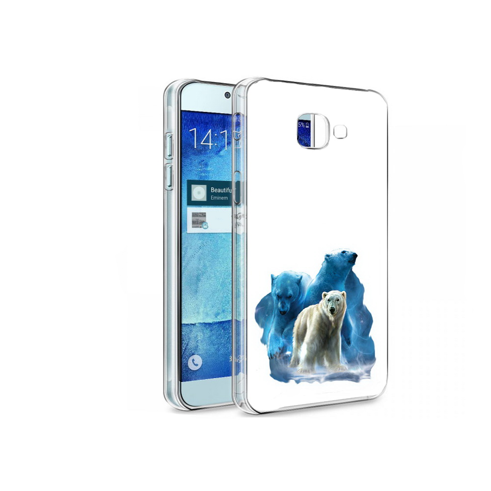 

Чехол MyPads Tocco для Samsung Galaxy A8 полярный медведь, Tocco
