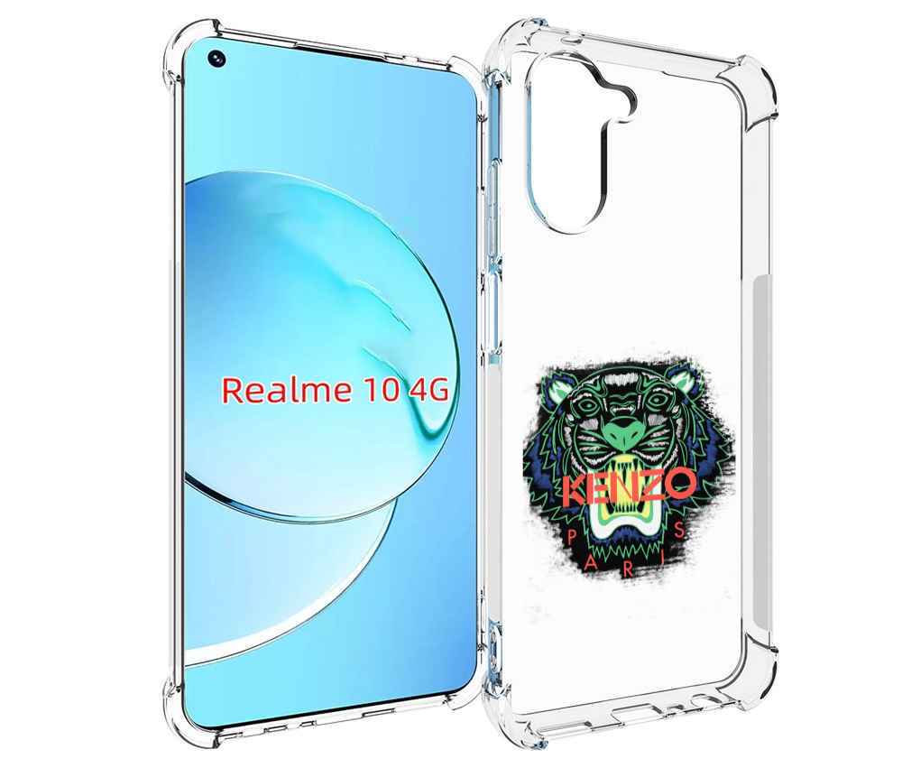 

Чехол MyPads кинзо для Realme 10, Прозрачный, Tocco