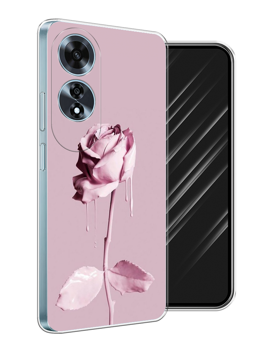 

Чехол Awog на Oppo A60 "Роза в краске", Белый;розовый, 2516950-1