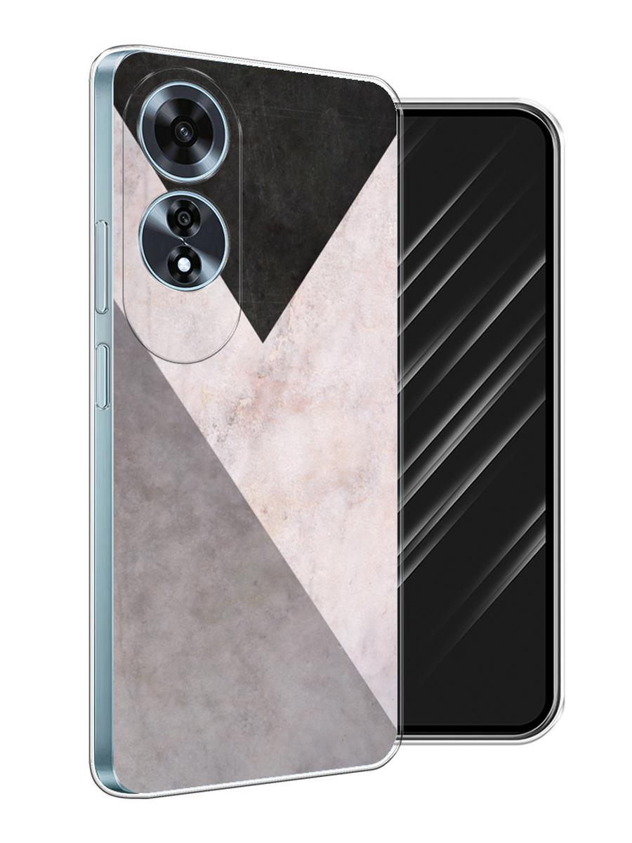

Чехол Awog на Oppo A60 "Геометричный мрамор", Бежевый, 2516950-1