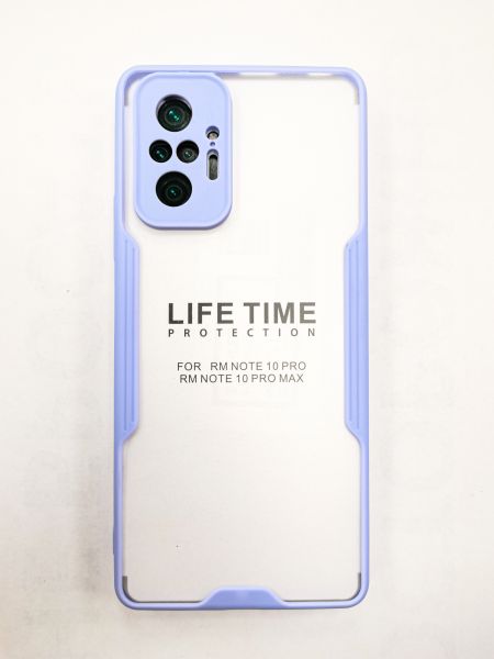 

Накладка силикон Life Time для Xiaomi Redmi Note 10 Pro Сиреневый, Фиолетовый, Redmi Note 10 Pro