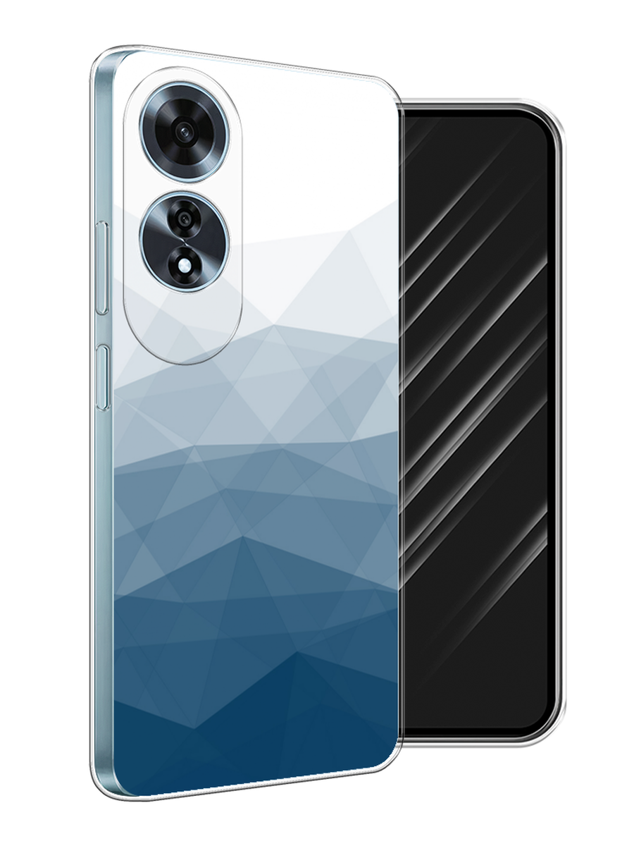 

Чехол Awog на Oppo A60 "Абстракция небо", Синий;голубой;белый, 2516950-1