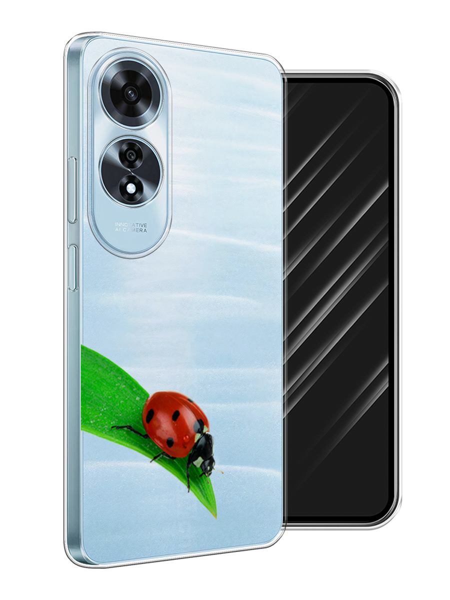 

Чехол Awog на Oppo A60 "На счастье", Белый;красный;зеленый, 2516950-1