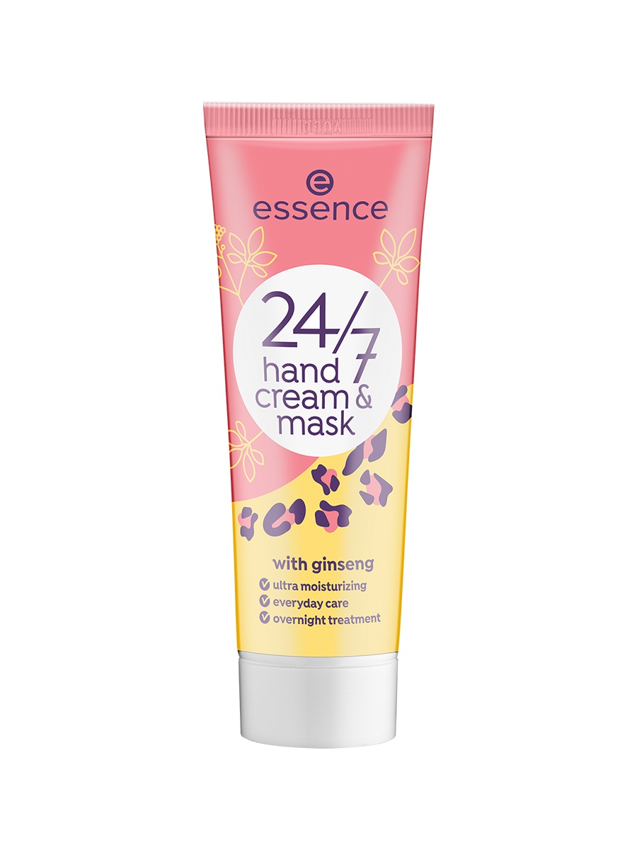 фото Маска и крем essence, 2 в 1 hand cream & mask - 24/7