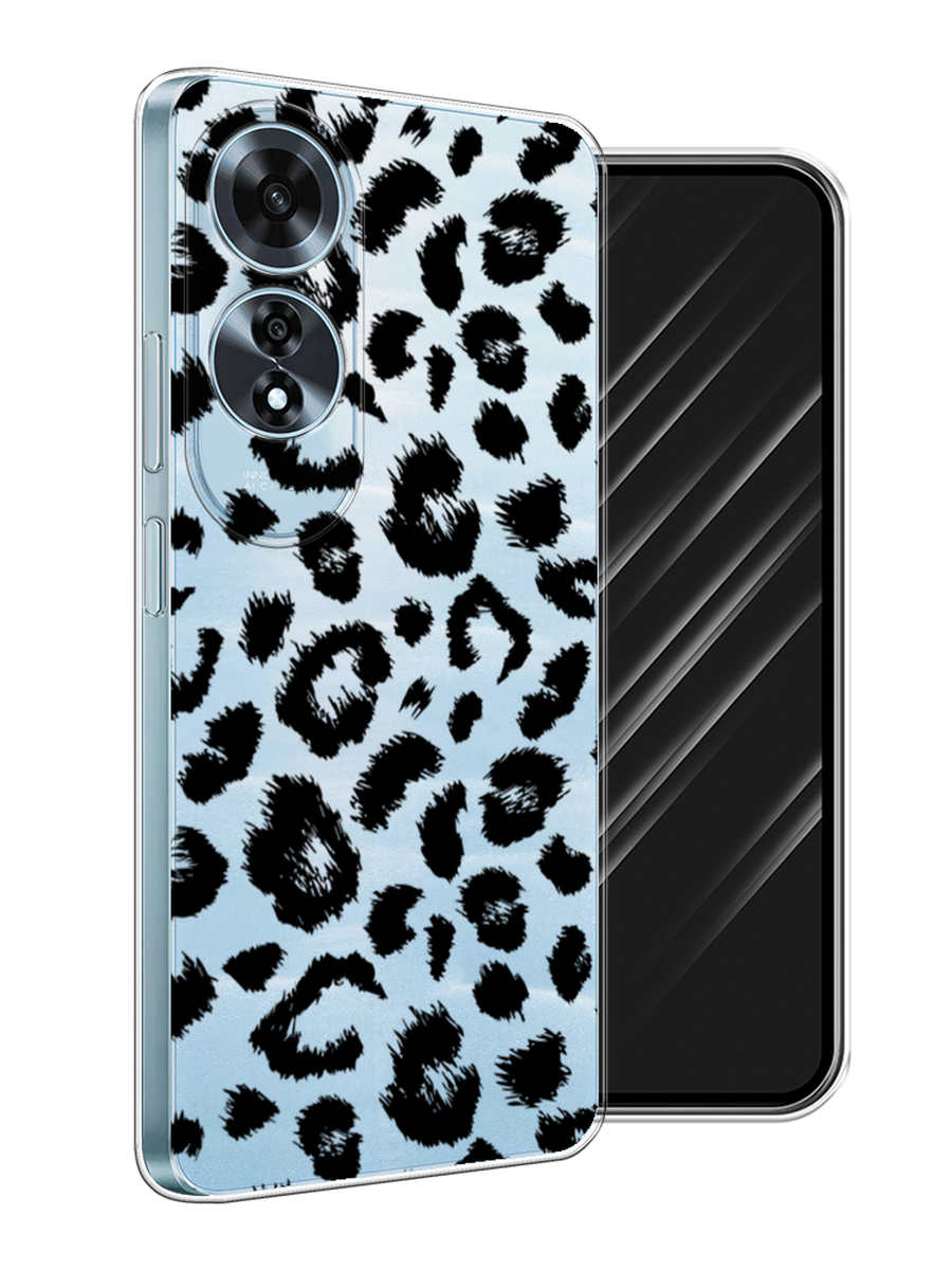 

Чехол Awog на Oppo A60 "Окрас леопарда фон", Черный, 2516950-1