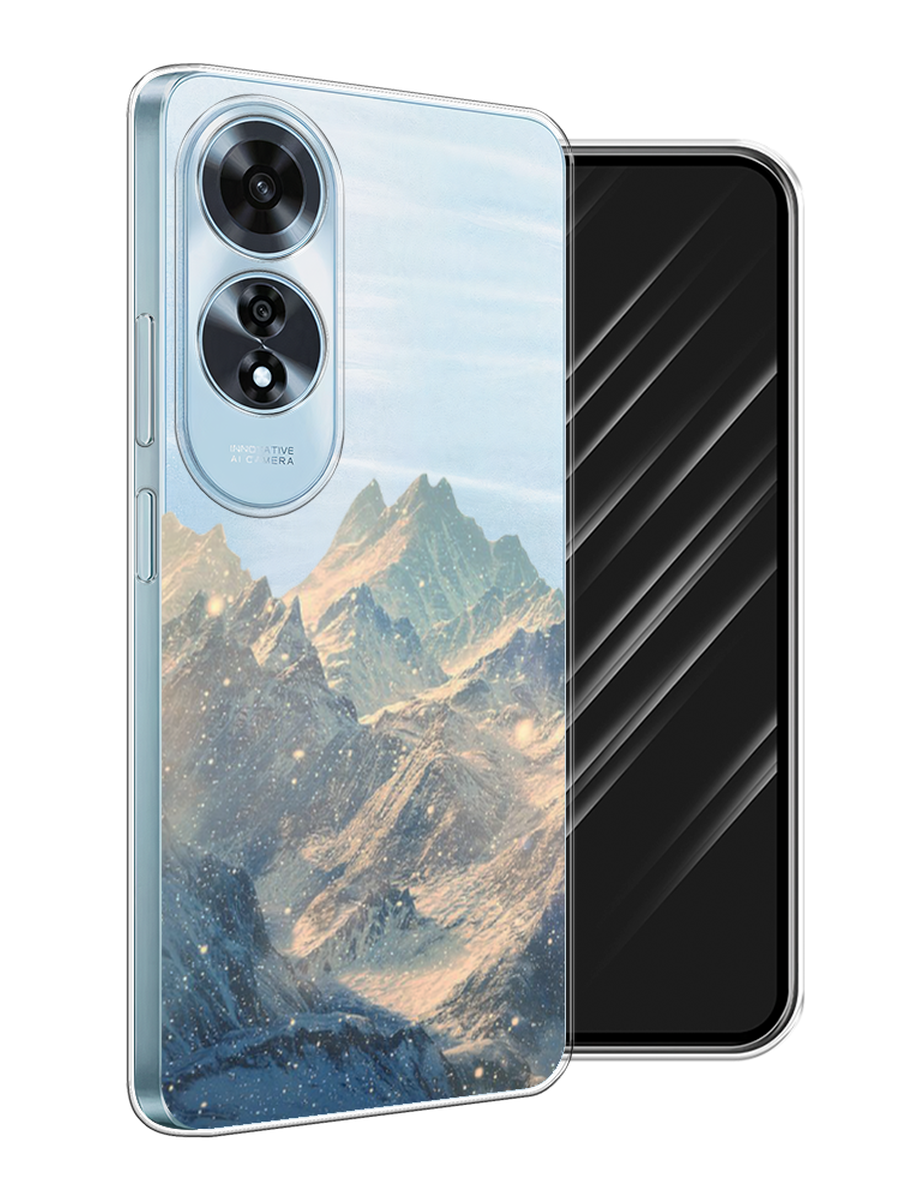 

Чехол Awog на Oppo A60 "Горы арт 2", Серый, 2516950-1