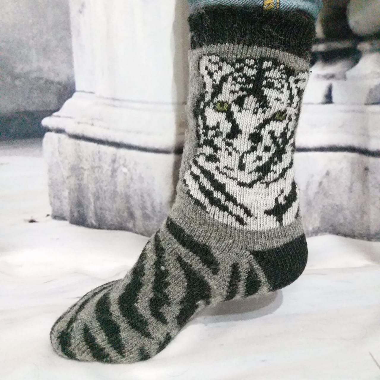 фото Носки мужские стильная шерсть 1с4 разноцветные 29