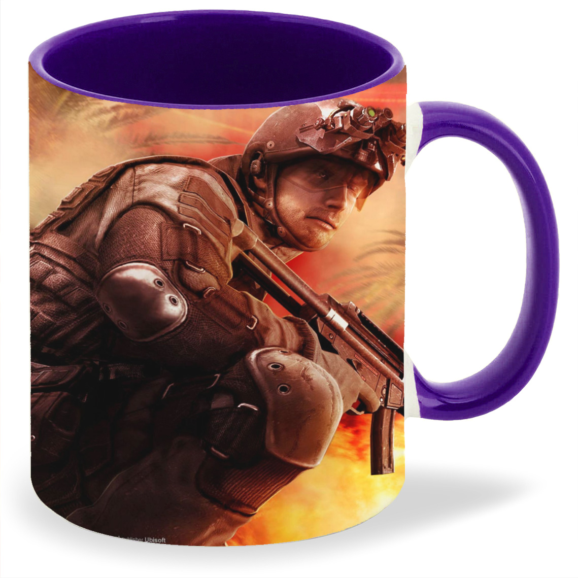 

Кружка CoolPodarok Rainbow Six Vegas Солдат, Rainbow Six Vegas Солдат